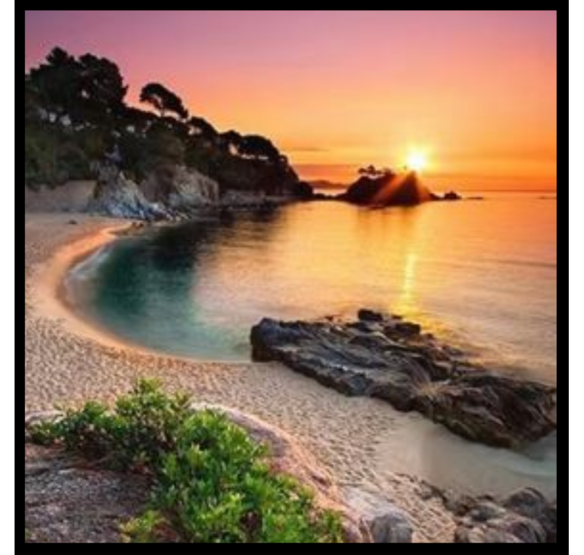 Peinture de Diamants 5d : Coucher de Soleil Mer (30x30CM) - Arts créatifs | Edunova