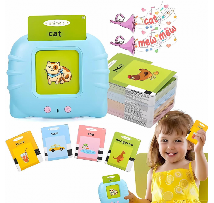 Flash Cartes Audibles en Anglais | Edunova Maroc