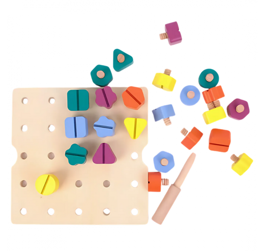 Planche a Tournevis Rainbow Nut Shape | Edunova Maroc