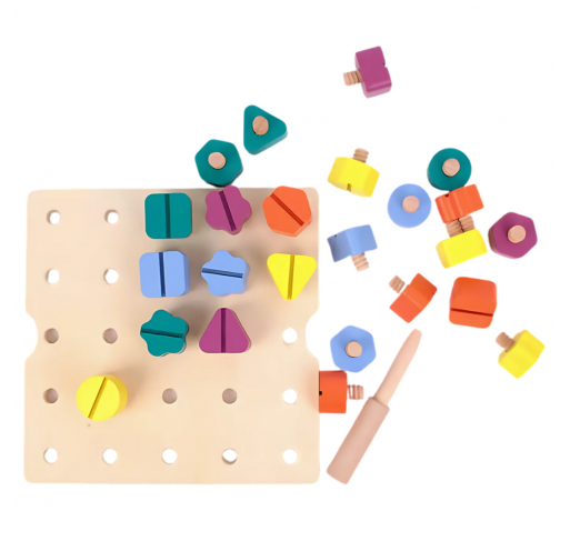 Planche a Tournevis Rainbow Nut Shape | Edunova Maroc