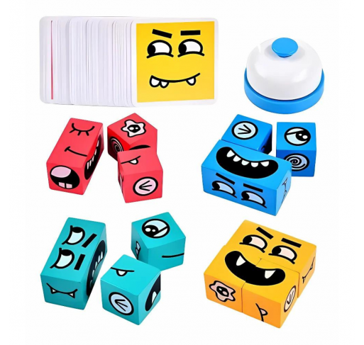Jeu Puzzle D'expressions avec Cloche | Edunova Maroc