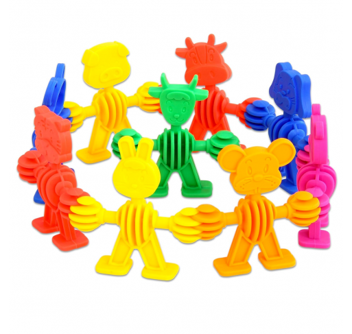 60 Blocs de Puzzle Animaux - Jeux éducatifs | Edunova
