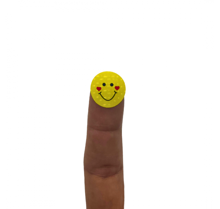 198 Gommettes Rondes Emojis Jaunes 16 Mm | Edunova Maroc