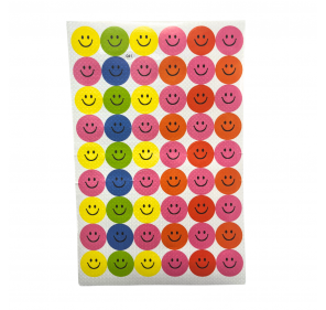 163 Gommettes Rondes Emojis Sourire 19 Mm - Arts créatifs | Edunova 2