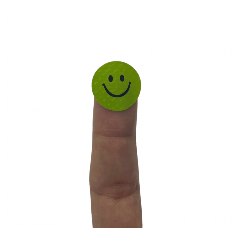 163 Gommettes Rondes Emojis Sourire 19 Mm | Edunova Maroc