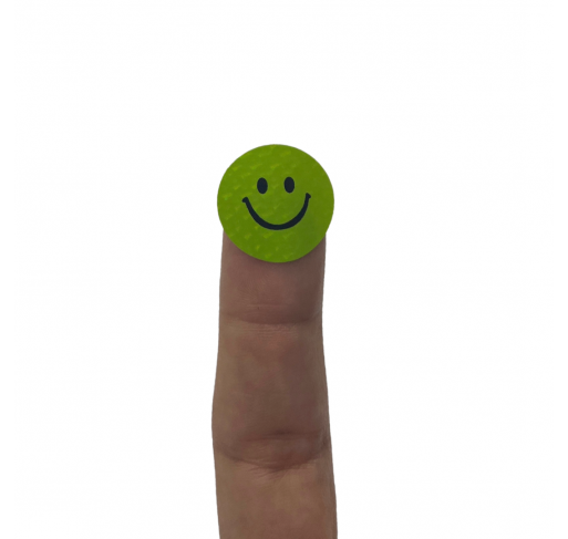 163 Gommettes Rondes Emojis Sourire 19 Mm | Edunova Maroc