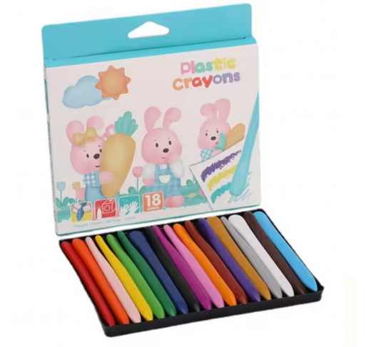 18 Crayons Triangulaires Double Face - Arts créatifs | Edunova