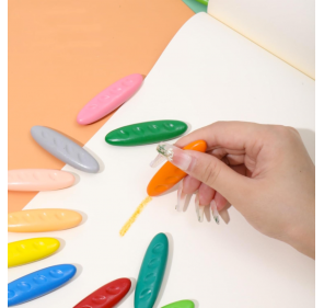 24 Crayons de Cire Cacahuète pour Petits - Arts créatifs | Edunova 2