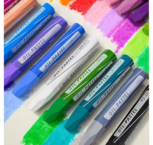 Coffret de 18 Pastels À L'huile | Edunova Maroc