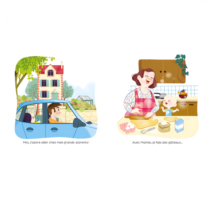 Petit Frère Chez Papi et Mamie | Edunova Maroc