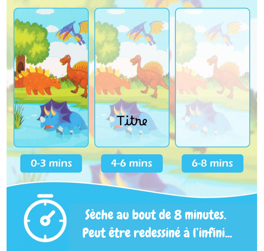 Livre de Dessin À L'eau : Vie Sous Marine | Edunova Maroc