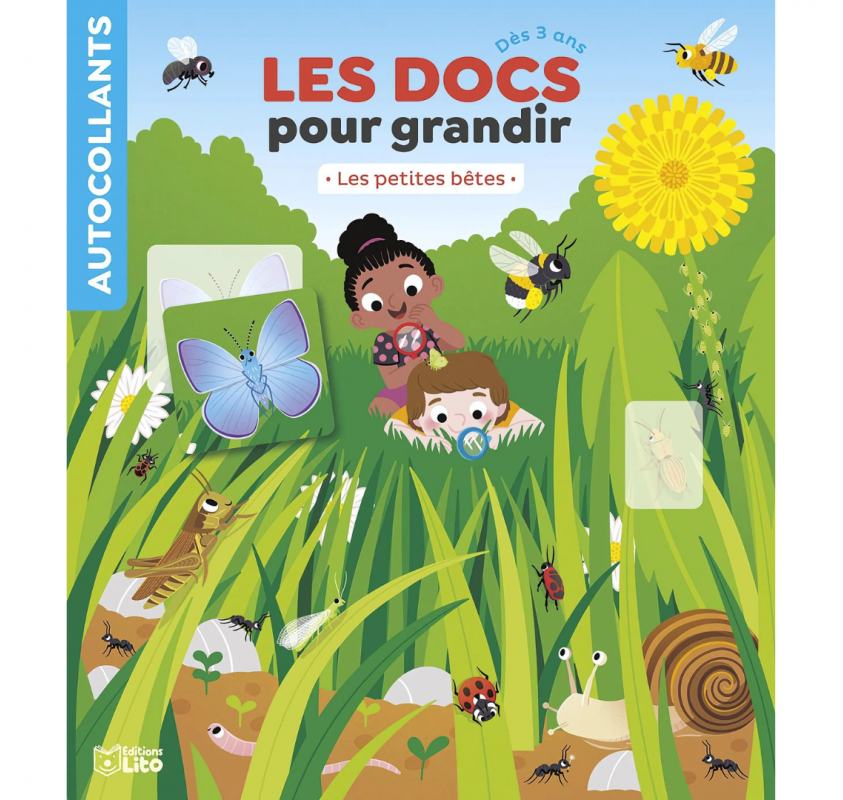 Les Docs pour Grandir : les Petites Bêtes Dès 3 Ans - Livres et histoires | Edunova