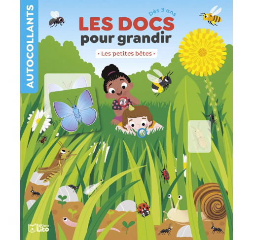 Les Docs pour Grandir : les Petites Bêtes Dès 3 Ans - Livres et histoires | Edunova