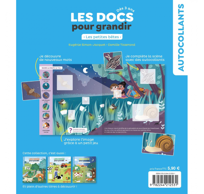 Les Docs pour Grandir : les Petites Bêtes Dès 3 Ans |...