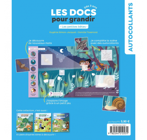 Les Docs pour Grandir : les Petites Bêtes Dès 3 Ans |...