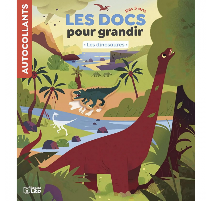 Les Docs pour Grandir : les Dinosaures Dès 5 Ans - Livres et histoires | Edunova