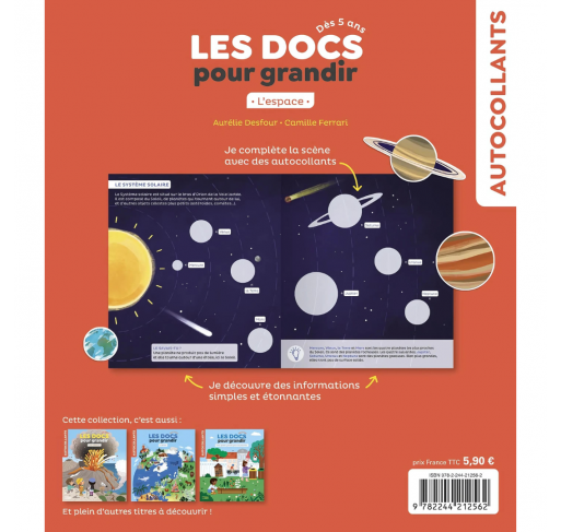 Les Docs pour Grandir : L'espace Dès 5 Ans | Edunova Maroc