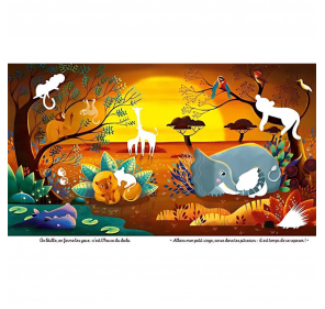 Autocollants Nature : les Animaux de la Savane - Livres et histoires | Edunova 2