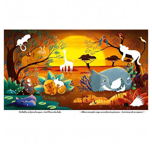 Autocollants Nature : les Animaux de la Savane | Edunova