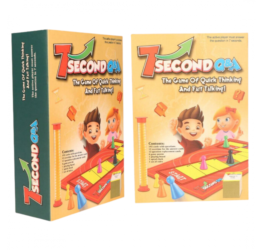7 Secondes de Questions-réponses en Anglais - Jeux éducatifs | Edunova
