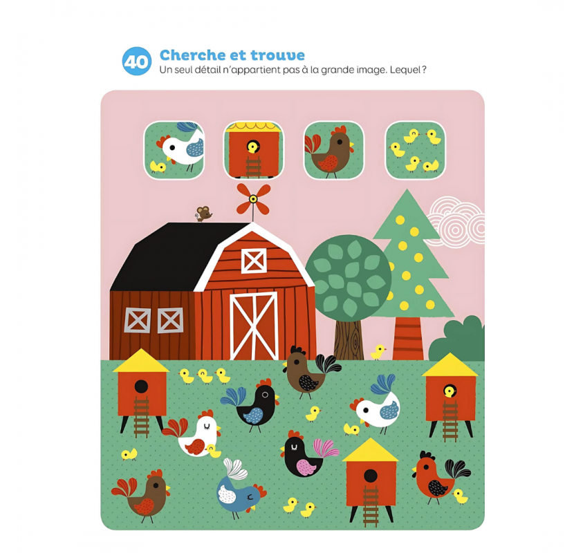 Mes Jeux 3/5 Ans - À la Ferme | Edunova Maroc