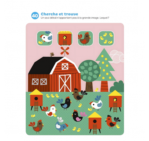 Mes Jeux 3/5 Ans - À la Ferme | Edunova Maroc