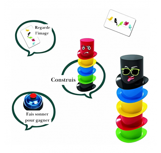 Jeu de Societe Rapid Hat | Edunova Maroc