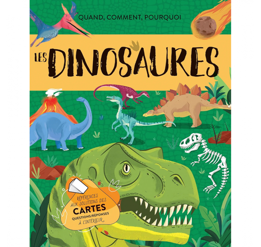 Le Coffret du Méga Atlas des Dinosaures | Edunova Maroc