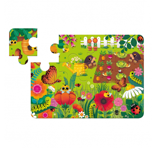 Puzzle 12 Pièces – le Jardin | Edunova Maroc