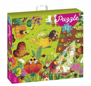 PUZZLE 12 PIÈCES – LE JARDIN