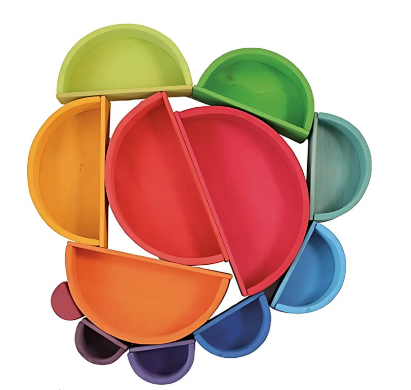 Planchettes Arc en Ciel | Edunova Maroc