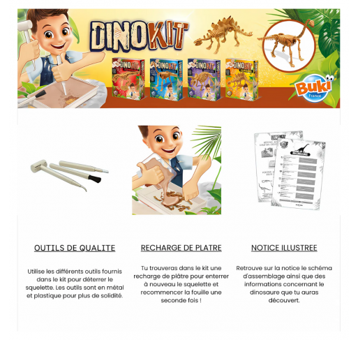 Dino Kit - Brachiosaure | Edunova Maroc