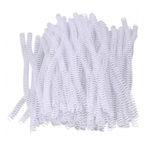 100 Spirales Plastique pour Machine a Reliure | Edunova