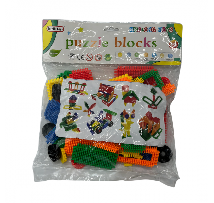 Blocs À Picots - 57 Pièces | Edunova Maroc