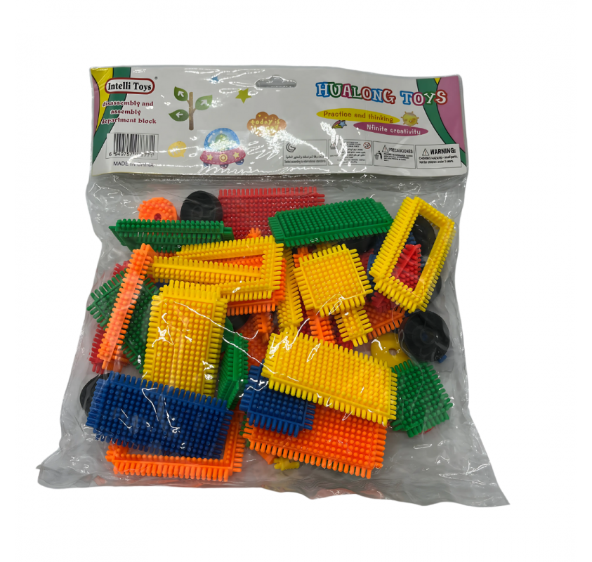 Blocs À Picots - 57 Pièces - Jeux éducatifs | Edunova
