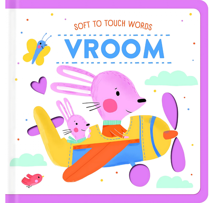 Soft To Touch Words Vroom - Livres et histoires | Edunova
