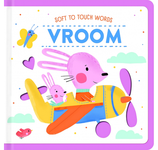 Soft To Touch Words Vroom - Livres et histoires | Edunova