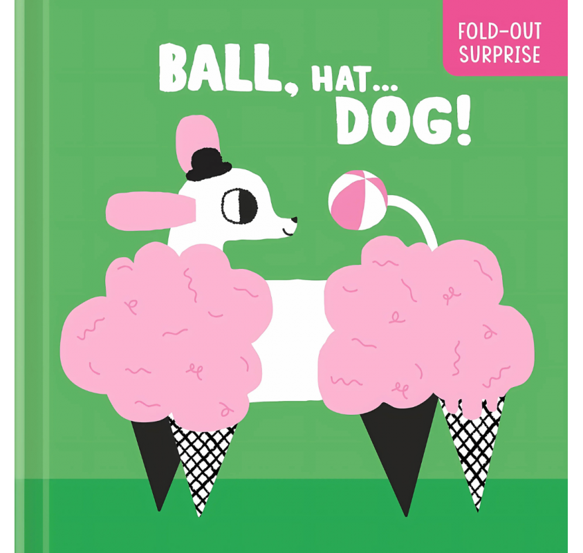 Ball, Hat... Dog! ( Fold-out Surprise) - Livres et histoires | Edunova