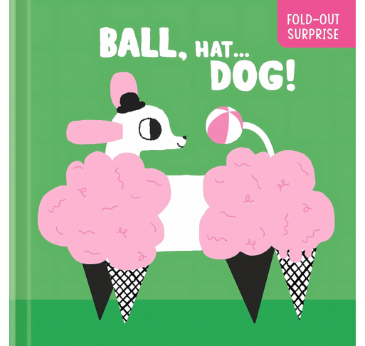 Ball, Hat... Dog! ( Fold-out Surprise) - Livres et histoires | Edunova