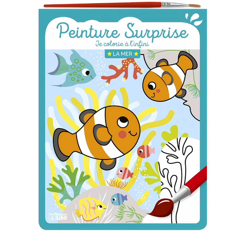 Peinture Surprise a L'infini - la Mer - Livres et histoires | Edunova