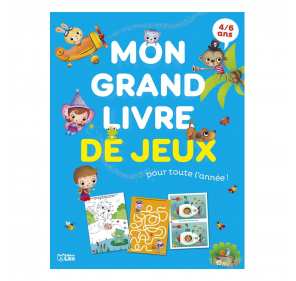 Mon Grand Livre de Jeux pour Toute L’année ! – 4/6 Ans - Livres et histoires | Edunova
