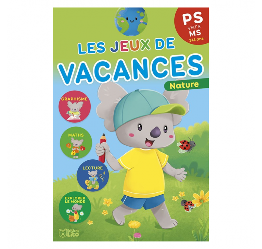 Ps Vers Ms – 3/4 Ans les Blocs de Vacances Nature - Livres et histoires | Edunova