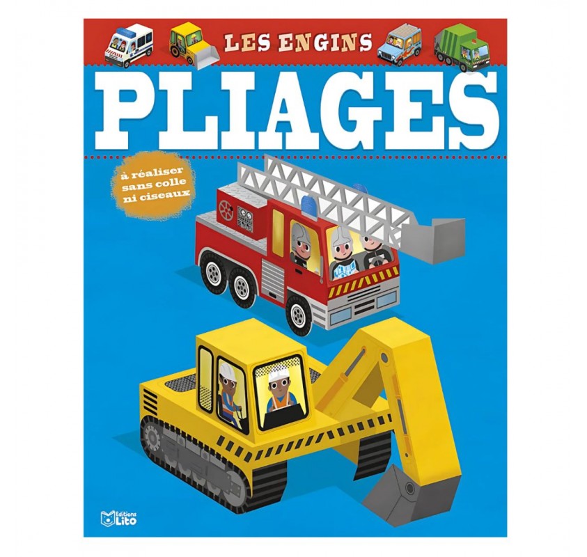 Pliages - les Engins - Livres et histoires | Edunova