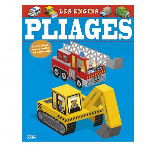 Pliages - les Engins - Livres et histoires | Edunova