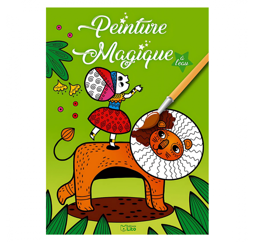 Peinture Magique À L'eau - les Princesses et Leurs Animaux - Livres et histoires | Edunova